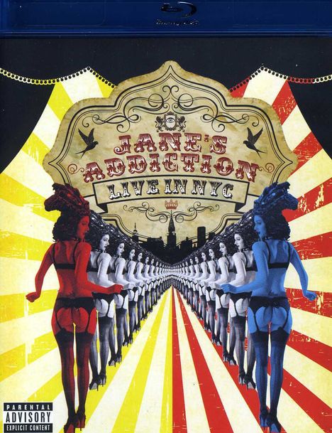 Jane's Addiction: Live In NYC, Blu-ray Disc
