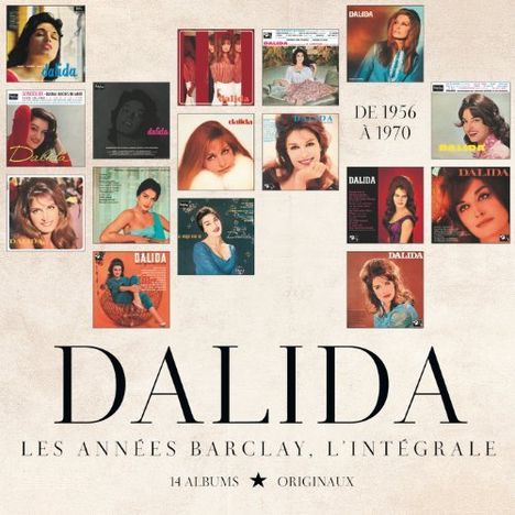 Dalida: Les Années Barclay, L'Integrale: 14 Albums, 14 CDs