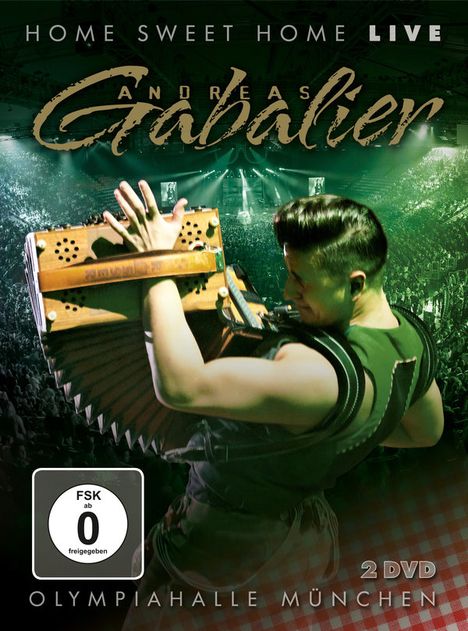 Andreas Gabalier: Home Sweet Home: Live Olympiahalle München, 2 DVDs