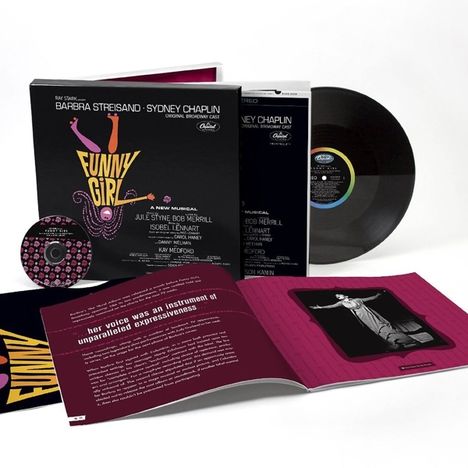 Barbra Streisand: Musical: Funny Girl - 50th Anniversary Edition (Original Broadway Cast) (remastered) (LP + CD), 1 LP und 1 CD