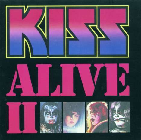 Kiss: Alive II (German Version), 2 CDs