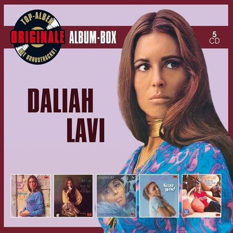 Daliah Lavi: Originale Album-Box, 5 CDs