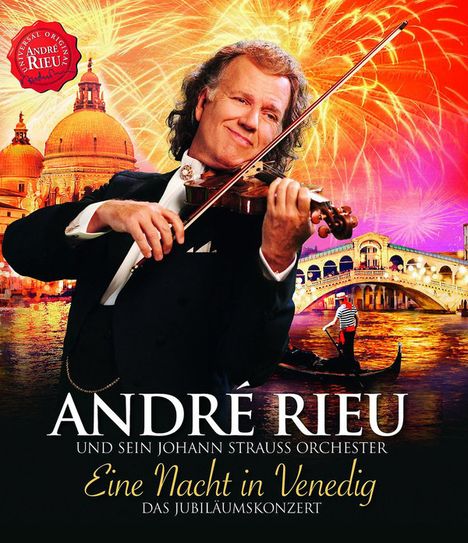 André Rieu (geb. 1949): Eine Nacht in Venedig, Blu-ray Disc