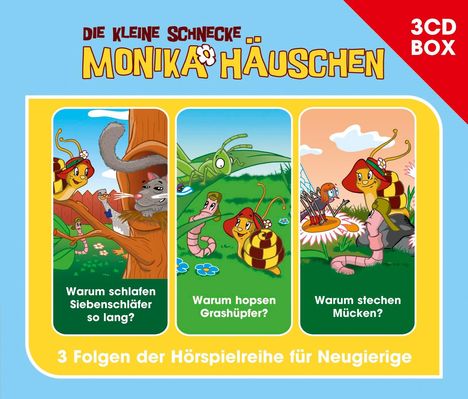 Kati Naumann: Die Schnecke Monika Häuschen-Hörspielbox Vol.4, 3 CDs