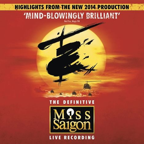 Musical: Miss Saigon (Original Cast London 2014) Highlights, CD