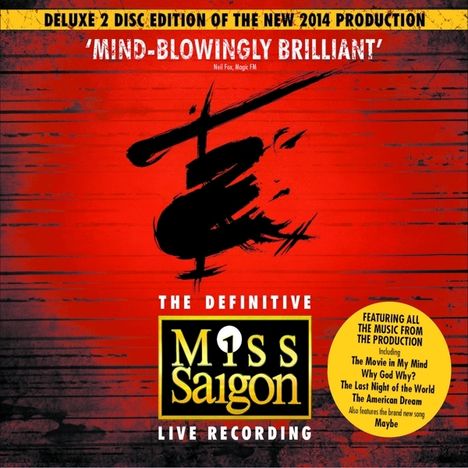 Musical: Miss Saigon (Original Cast London 2014) (Deluxe Edition) (Explicit), 2 CDs