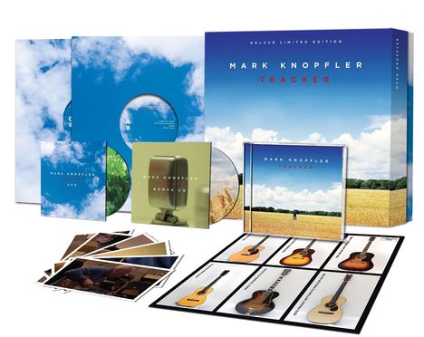 Mark Knopfler: Tracker (Limited Super Deluxe Box) (2LP + 2CD + DVD), 2 LPs, 2 CDs und 1 DVD