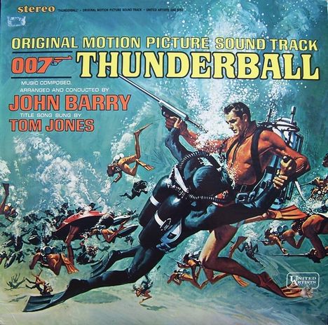 John Barry (1933-2011): Filmmusik: Thunderball (O.S.T.), LP