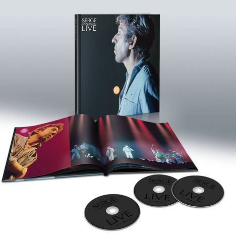 Serge Gainsbourg (1928-1991): Live Casino De Paris 1985 (Limited Super Deluxe Edition), 2 CDs und 1 DVD