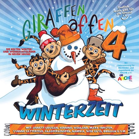 Giraffenaffen 4: Winterzeit, CD