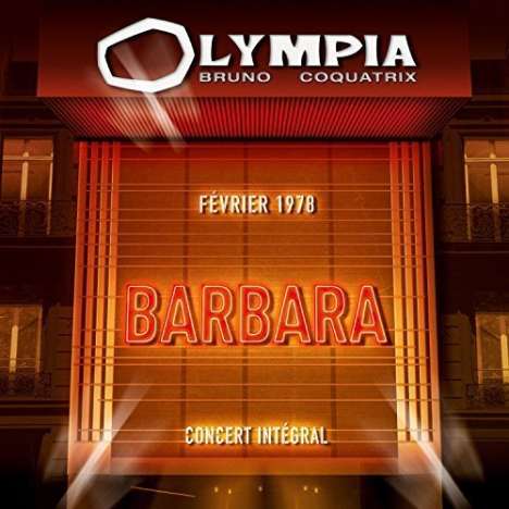 Barbara (1930-1997): Olympia 1978, 2 CDs