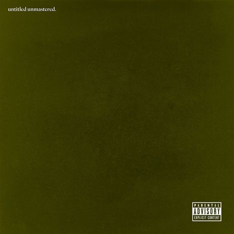 Kendrick Lamar: Untitled Unmastered. (Explicit), CD