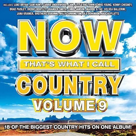 Now: That's What I Call Country Volume 9, CD