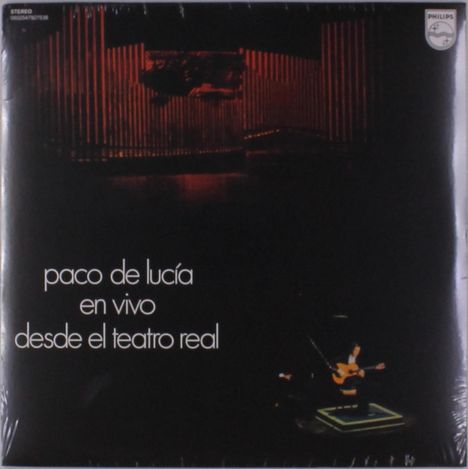 Paco De Lucía (1947-2014): En Vivo Desde El Teatro Real, LP