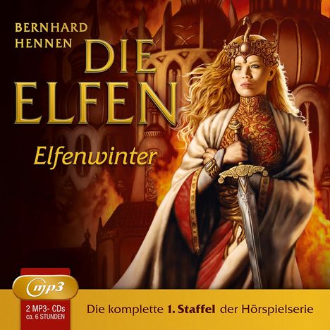 Bernhard Hennen: Die Elfen - Staffel 1 - Elfenwinter - Folge 01-05, 2 MP3-CDs