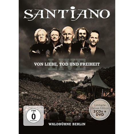 Santiano: Von Liebe, Tod und Freiheit: Live Waldbühne Berlin (Limited Deluxe Edition), 2 CDs und 1 DVD