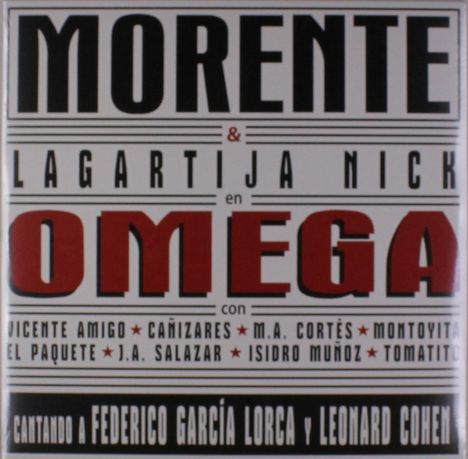 Enrique Morente: Omega (20th Anniversary-Edition), 2 LPs