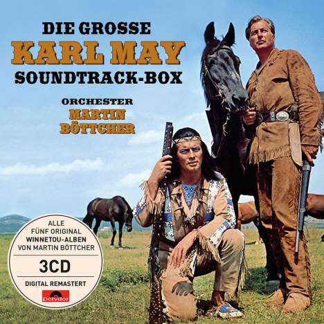 Martin Böttcher: Filmmusik: Die große Karl May Soundtrack-Box, 3 CDs