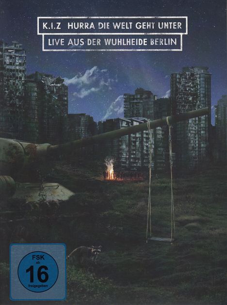 K.I.Z.: Hurra die Welt geht unter (Live aus der Wuhlheide), 1 CD und 1 Blu-ray Disc