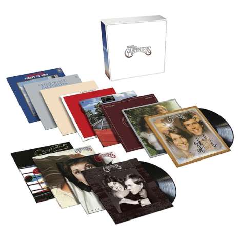 The Carpenters: The Vinyl Collection (remastered) (180g) (Limited-Edition-Box-Set), 12 LPs