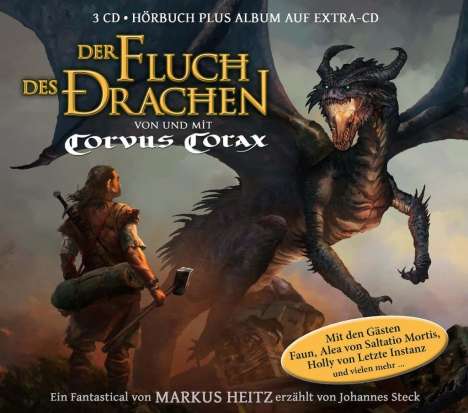 Corvus Corax: Der Fluch des Drachen (Fantastical), 3 CDs