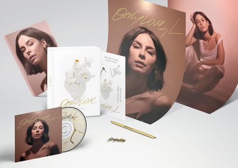 Lena: Only Love, L (Limited Fan Edition), 1 CD, 1 Buch und 1 Merchandise