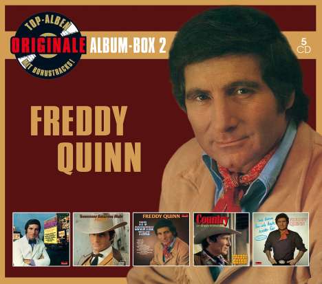 Freddy Quinn: Originale: Album-Box 2 (Deluxe-Edition), 5 CDs