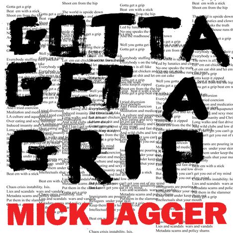 Mick Jagger: Gotta Get A Grip / England Lost, Maxi-CD