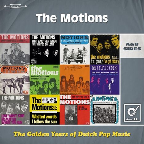 The Motions: The Golden Years Of Dutch Pop Music: A&B Sides (remastered) (180g), 2 LPs
