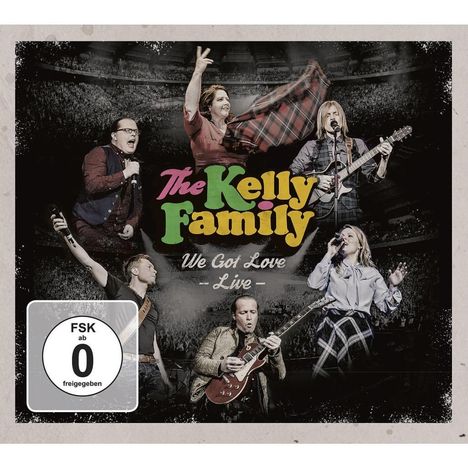 The Kelly Family: We Got Love: Live, 2 CDs und 2 DVDs