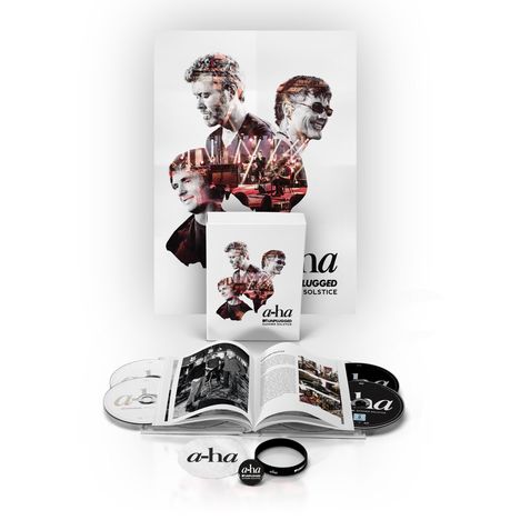 a-ha: MTV Unplugged-Summer Solstice (Fan-Box), 2 CDs, 1 DVD, 1 Blu-ray Disc und 1 Merchandise