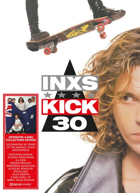 INXS: Kick 30 (Limited-Deluxe-Edition), 3 CDs und 1 Blu-ray Disc