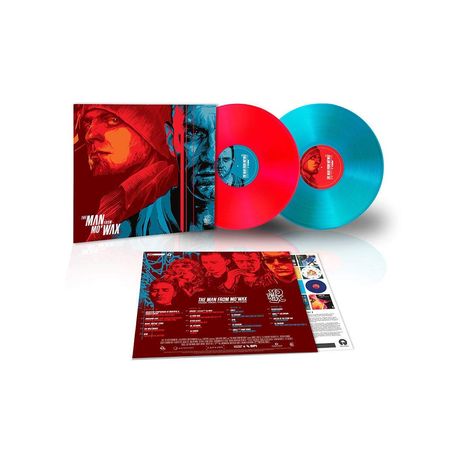 Filmmusik: The Man From Mo' Wax (Limited-Edition) (Blue &amp; Red Vinyl), 2 LPs