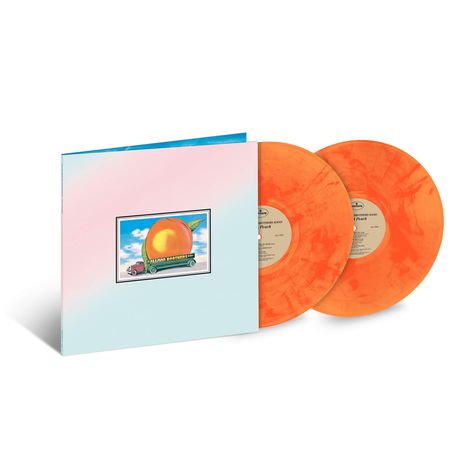 The Allman Brothers Band: Eat A Peach (180g) (Limited Edition) (Orange &amp; Yellow Marbled Vinyl), 2 LPs