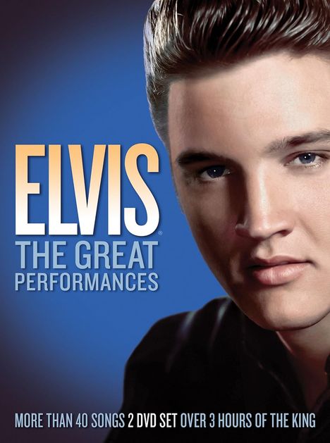 Elvis Presley (1935-1977): The Great Performances, 2 DVDs