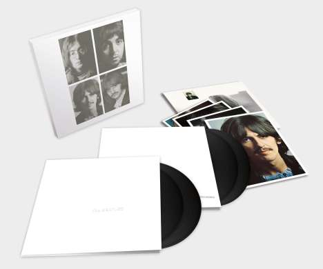The Beatles: The Beatles (White Album) (180g) (Limited Deluxe Edition), 4 LPs