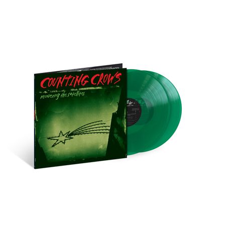 Counting Crows: Recovering The Satellites (Limited Edition) (Translucent Green Vinyl), 2 LPs