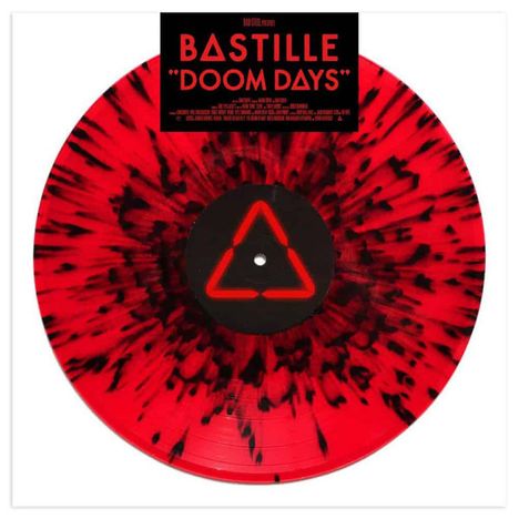 Bastille: Doom Days (Limited-Deluxe-Edition) (Red W/ Black Splatter Vinyl), LP