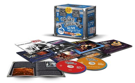 Golden Earring (The Golden Earrings): Alive ... Through The Years (Limited-Numbered-Edition), 11 CDs