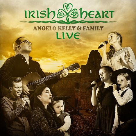 Angelo Kelly &amp; Family: Irish Heart: Live (Limited-Premium-Edition), 1 CD, 1 DVD und 1 Blu-ray Disc