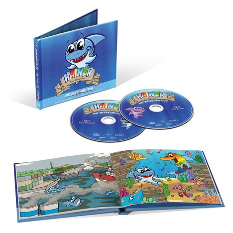 Auf Meeresmission (2CD Mit Bilderbuch), 2 CDs