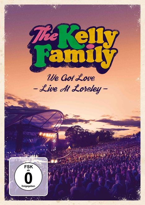 The Kelly Family: We Got Love - Live At Loreley, 2 DVDs