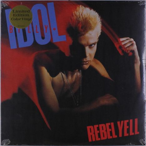 Billy Idol: Rebel Yell (Limited-Edition) (Clear Red Vinyl), LP