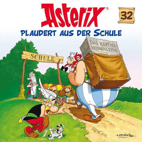 Asterix 32: Asterix plaudert aus der Schule, CD