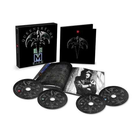 Queensrÿche: Empire (Limited Deluxe Boxset), 3 CDs und 1 DVD