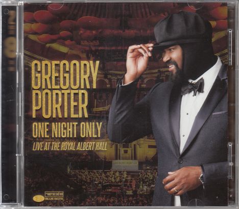 Gregory Porter (geb. 1971): One Night Only - Live At The Royal Albert Hall, 1 CD und 1 DVD