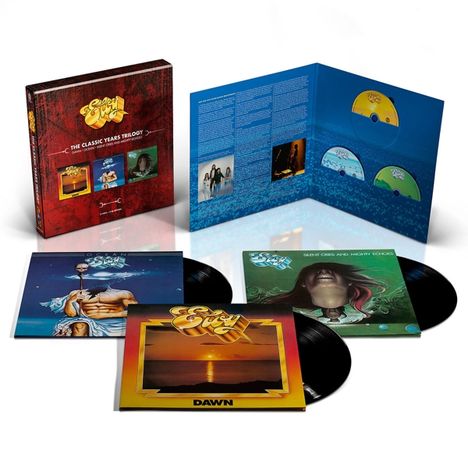 Eloy: The Classic Years Trilogy (remastered) (180g) (Limited Numbered Edition), 3 LPs und 3 CDs
