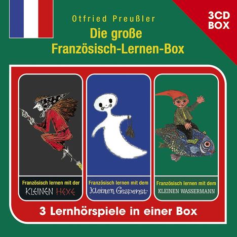 Die Große Französisch-Lernen-Box (3-CD Hspbox), 3 CDs