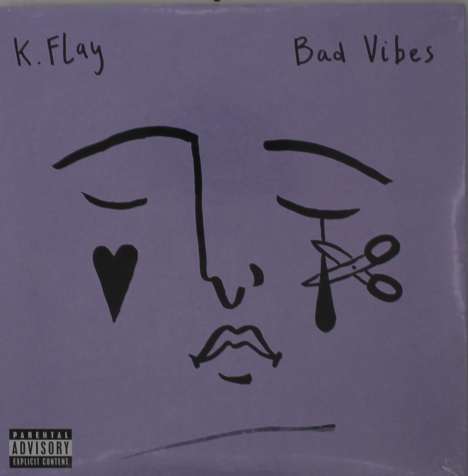 K. Flay: Bad Vibes / Good News, Single 7"