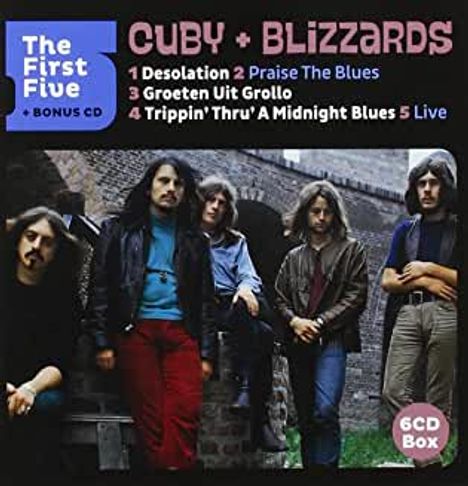 Cuby &amp; Blizzards: The First Five (Limited Edition), 6 CDs